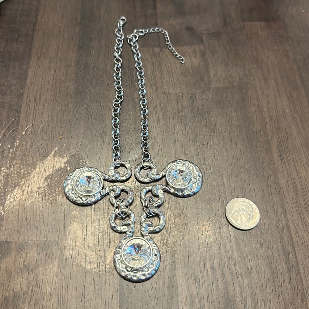 Thrifted Costume Jewelry Statement Necklace